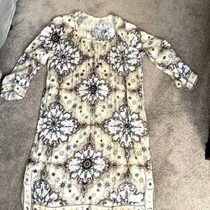 Odd Molly 100% viscose tunic dress. Sz small. Worn 2x. Works dressy or casual.
